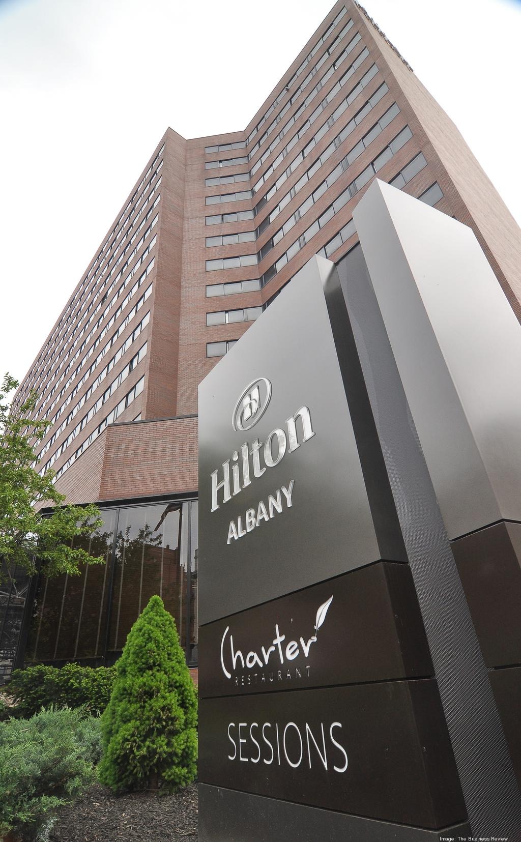 Exterior of the Hilton Albany