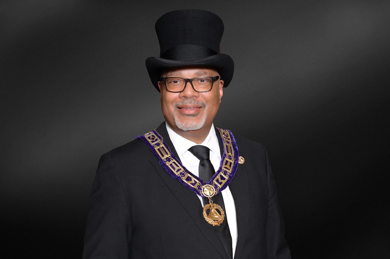 Most Worshipful Darren M. Morton, Ed.D., Grand Master